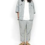 E.G.PANTS ／INDIGO HEATHER CHAMBRAY