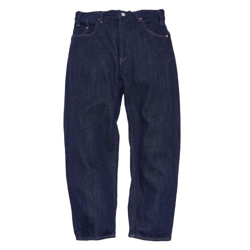 LOOSE TAPERED PANTS／Washed Loose Drill Denim