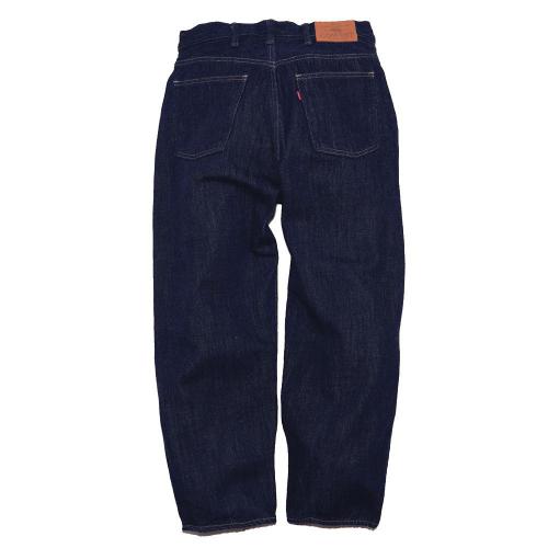 LOOSE TAPERED PANTS／Washed Loose Drill Denim