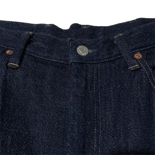 LOOSE TAPERED PANTS／Washed Loose Drill Denim
