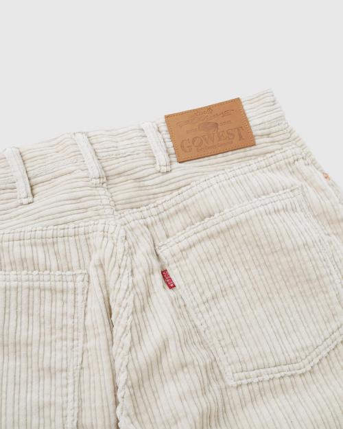 LOOSE TAPERED PANTS／High Low Air Corduroy