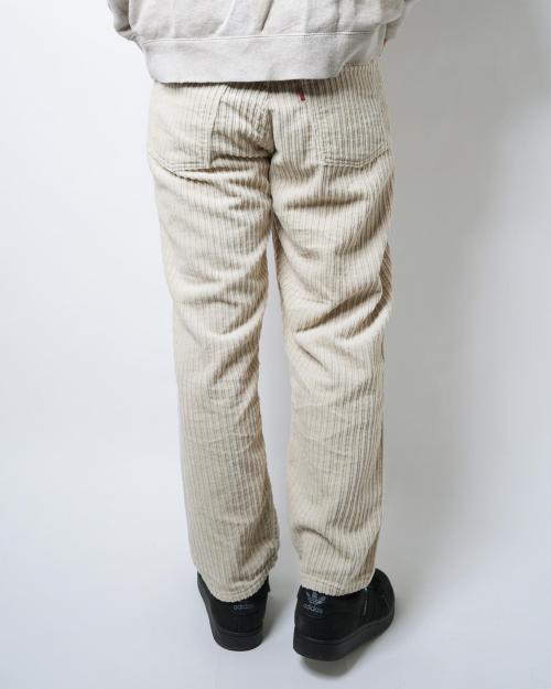 LOOSE TAPERED PANTS／High Low Air Corduroy