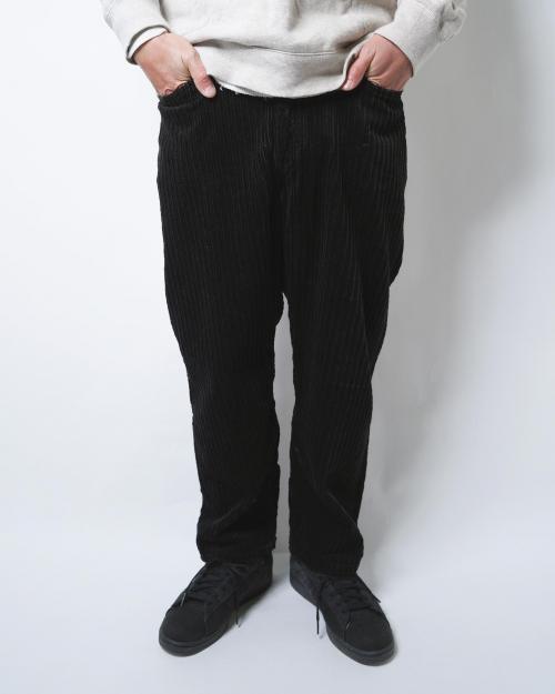 LOOSE TAPERED PANTS／High Low Air Corduroy