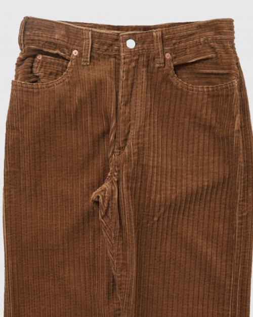 LOOSE TAPERED PANTS／High Low Air Corduroy