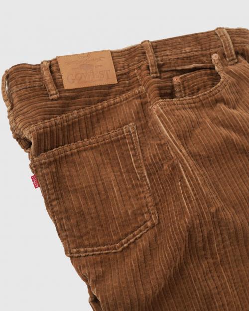 LOOSE TAPERED PANTS／High Low Air Corduroy