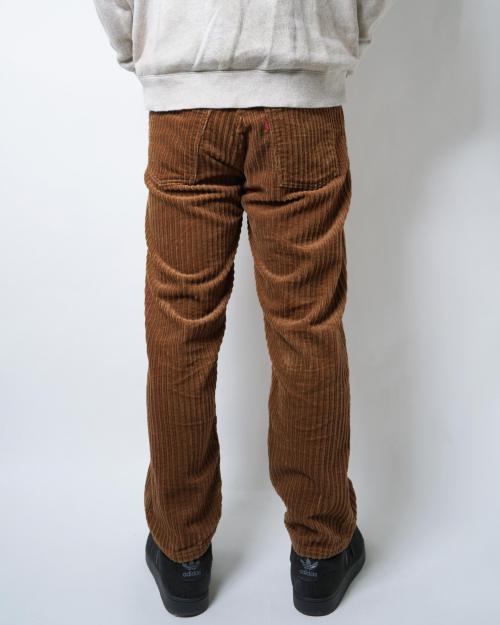 LOOSE TAPERED PANTS／High Low Air Corduroy