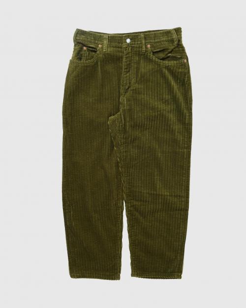 LOOSE TAPERED PANTS／High Low Air Corduroy