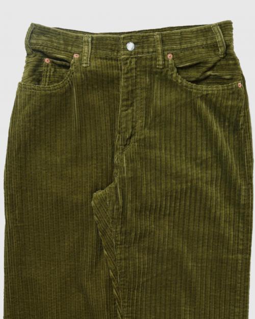 LOOSE TAPERED PANTS／High Low Air Corduroy