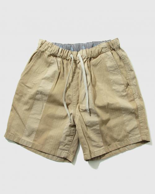 E.G SHORTS／MULTI DOBBY STRIPE CHINO