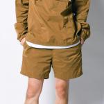 E.G SHORTS／NYLON RIP TAFFETA -salt shrinking-