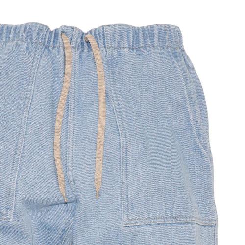 BAKERS BANQUET PANTS／Washed Loose Drill Denim