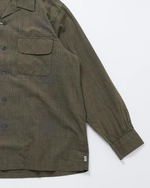 OUT OF BORDER SHIRTS / C/L GLEN CHECK -crease finish-