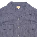 OUT OF BORDER SHIRTS / C/L GLEN CHECK -crease finish-