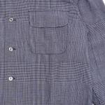 OUT OF BORDER SHIRTS / C/L GLEN CHECK -crease finish-