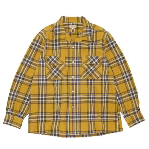 OUT OF BORDER SHIRTS／Fleece Lined Heavy Twill Check