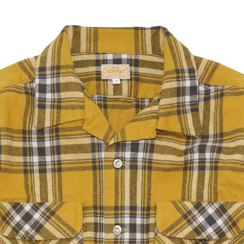 OUT OF BORDER SHIRTS／Fleece Lined Heavy Twill Check