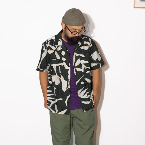 OUT OF BORDER S/SL SHIRTS／TYPEWRITER CLOTH