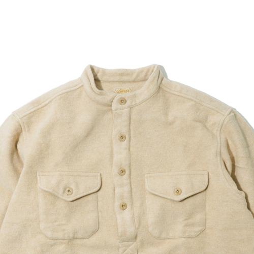 NO COLLAR PULLOVER SHIRTS