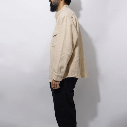 NO COLLAR PULLOVER SHIRTS