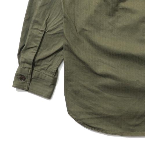 WIDE BS SHIRTS／US ARMY HERRINGBONE