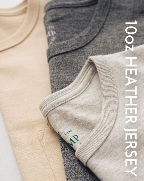 10oz HEATHER JERSEY