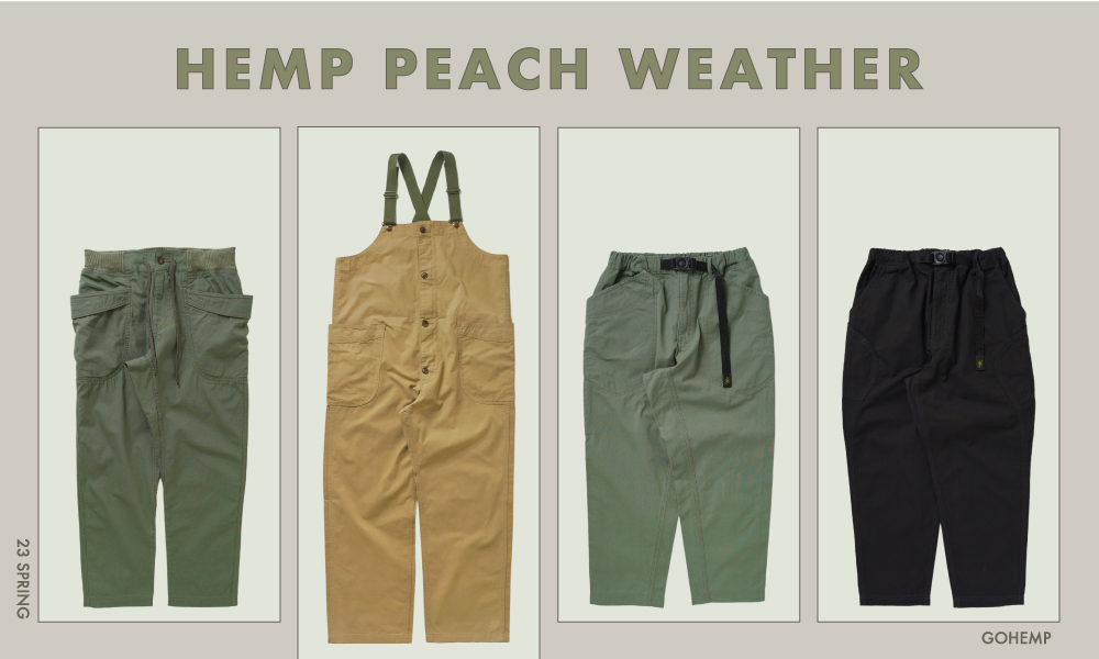 HEMP PEACH WEATHER