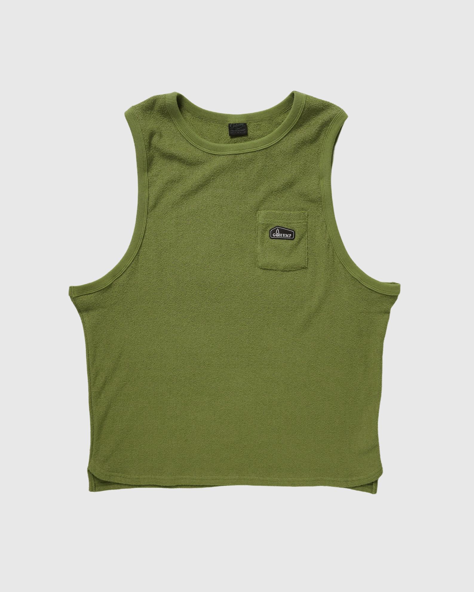 walls sleeveless pocket tee