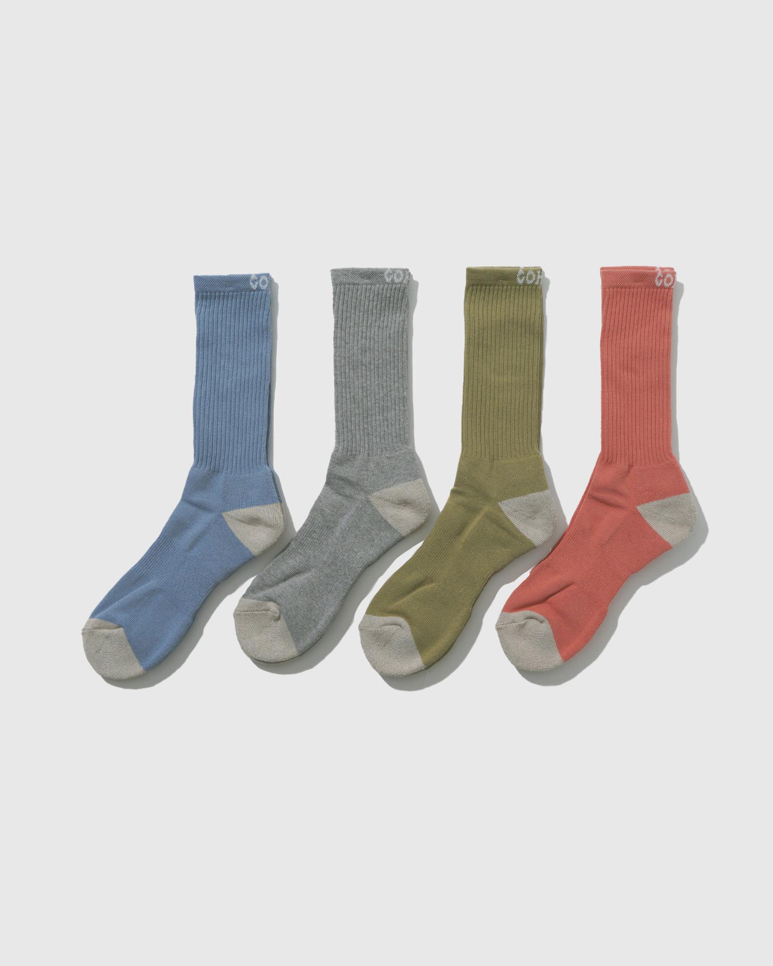 PANEL PILE CREW SOCKS