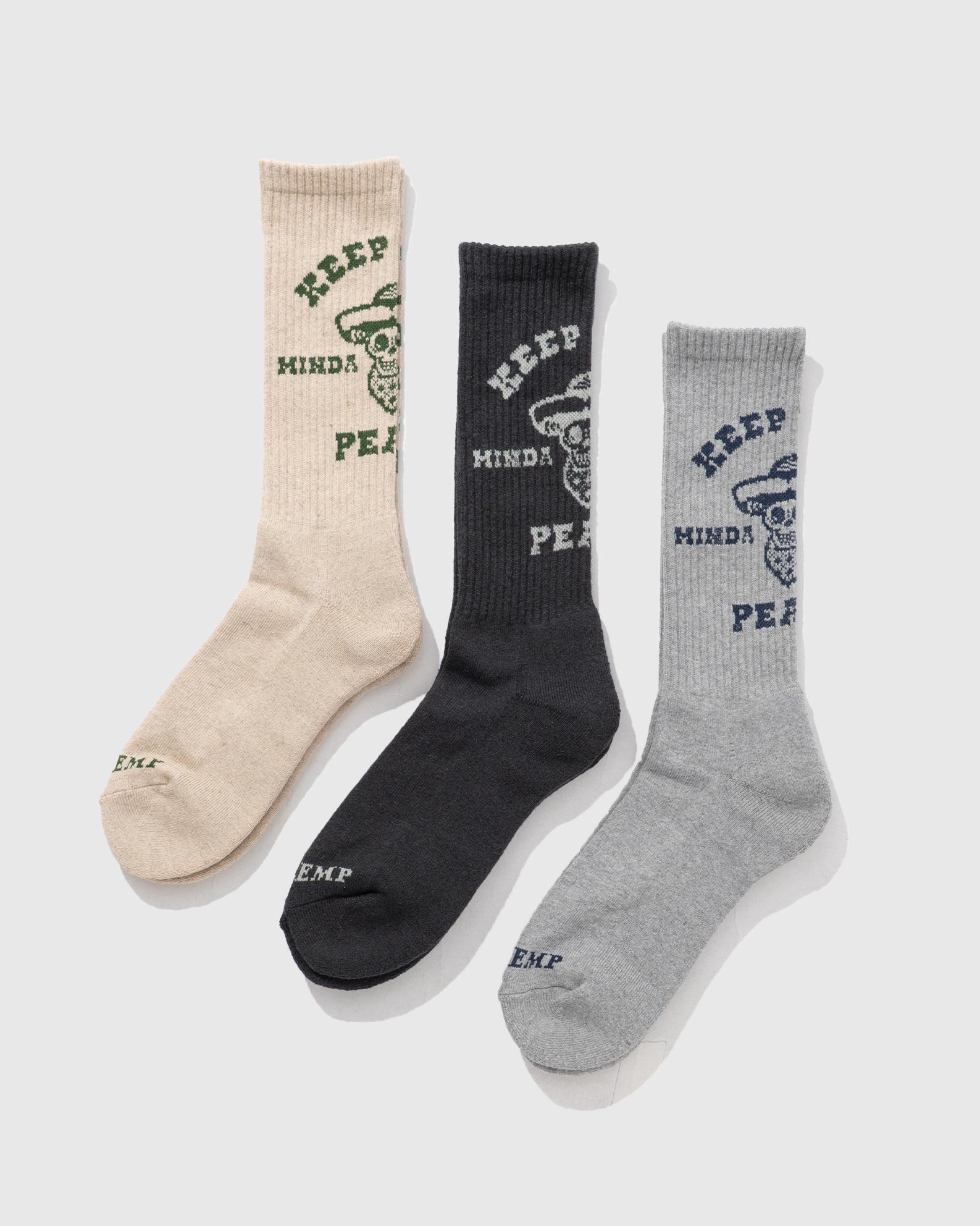 IMAGINE&PEACE CREW SOCKS
