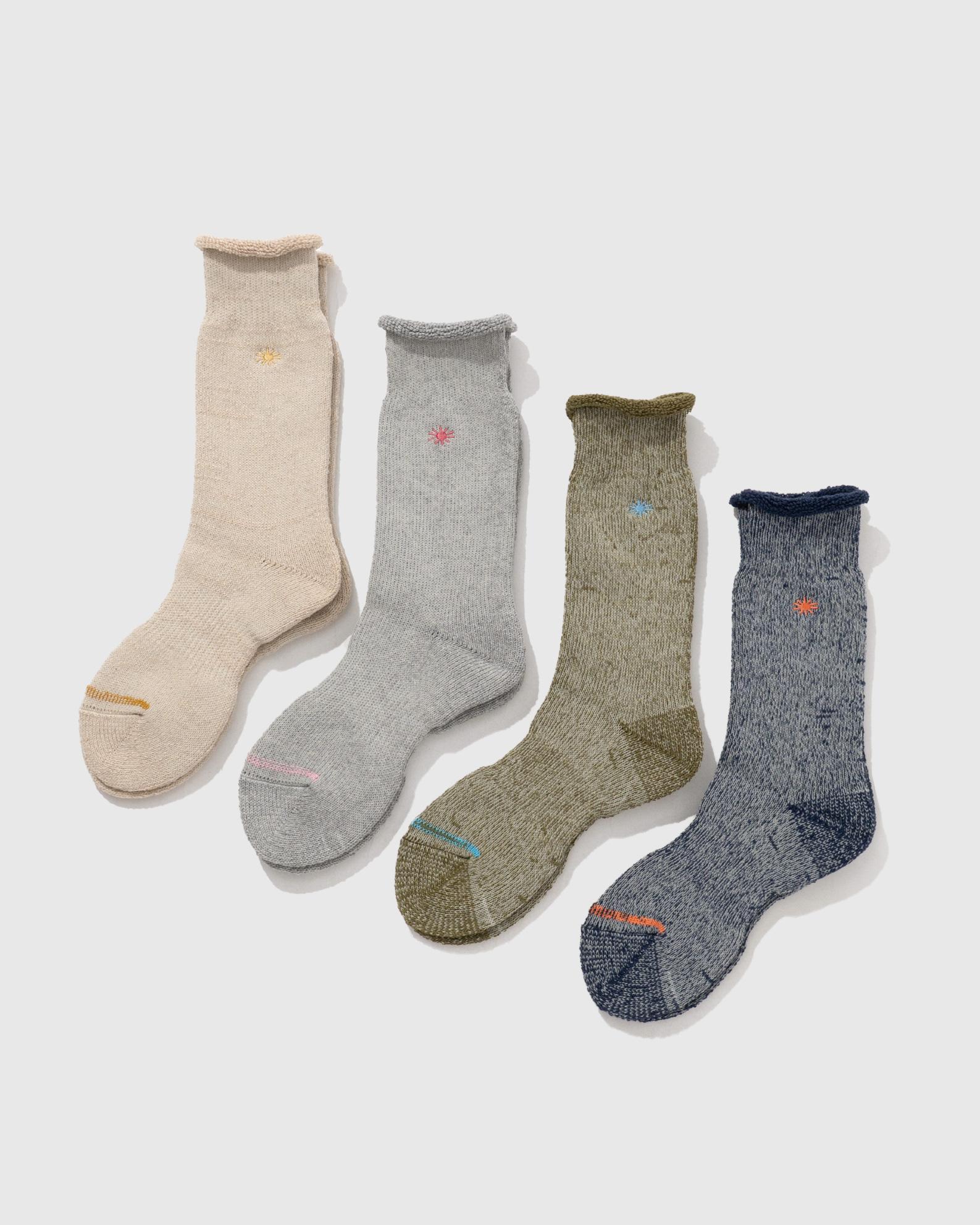 PILE CREW SOCKS