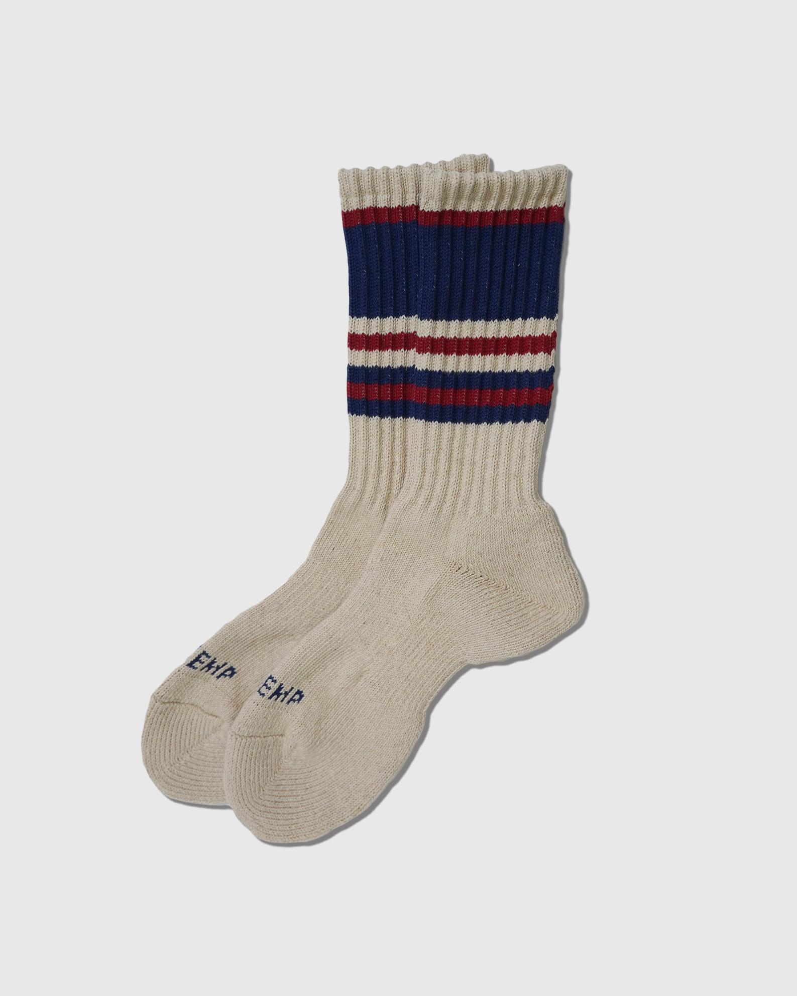 GH Random Stripe Pile Crew Socks main image 1