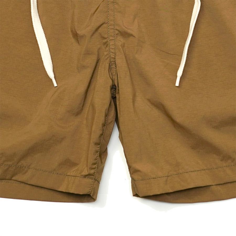 E.G SHORTS／NYLON RIP TAFFETA salt shrinking SHORTS JUZU store